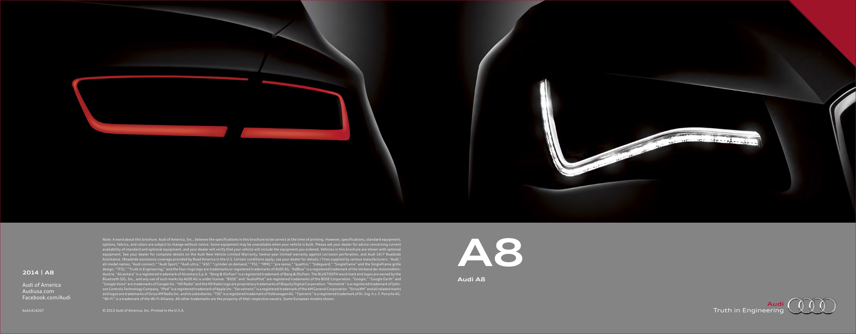 2014 Audi A8 Brochure Page 27